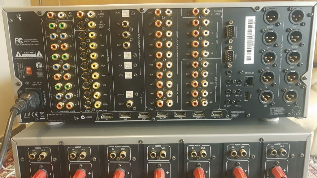Arcam fmj p7-7channel & Arcam fmj888 processor!