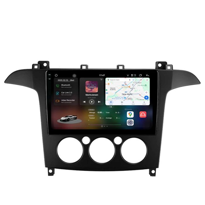 Navigatie Dedicata Ford S-Max (2006 - 2015), 9Inch, BT, WiFi, Carplay
