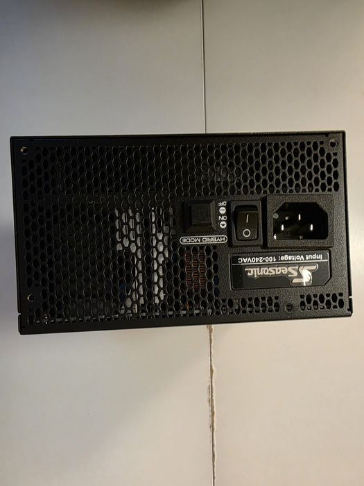 Seasonic VERTEX GX-850, ATX 3.0, PCle 5.0, 850W, 80 Plus Gold, 12VHPWR