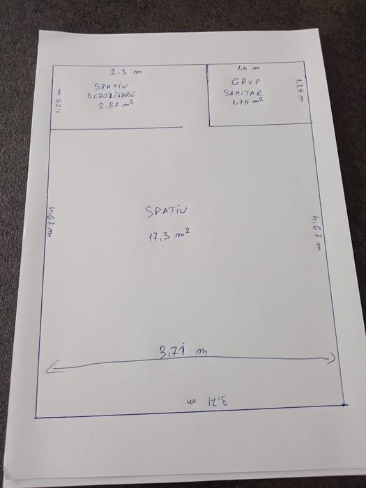 Închiriez spațiu comercial, zona piața centrala