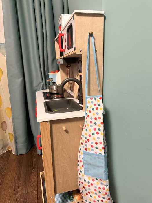 Детска дървена кухня Lidl, кафе машина и още