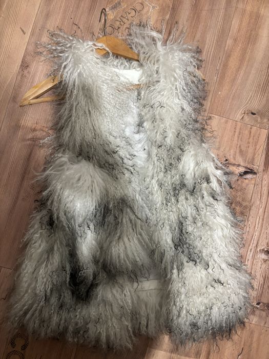 Елек от Лама бял