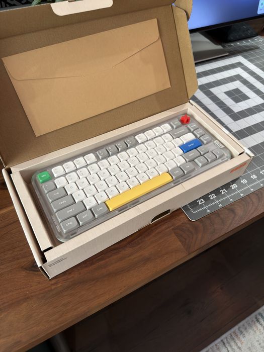 NuPhy Kick75 Low - Механична Хибридна Клавиатура - Gateron Brown nano