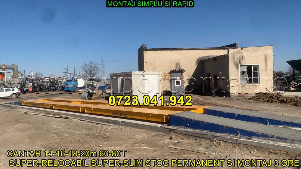 Cantar auto NOU super-relocabil