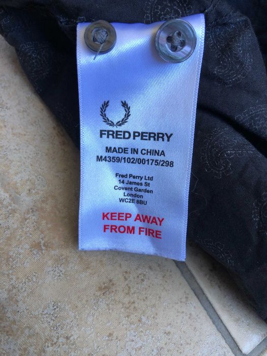 Fred Perry Drakes Paisley Shirt