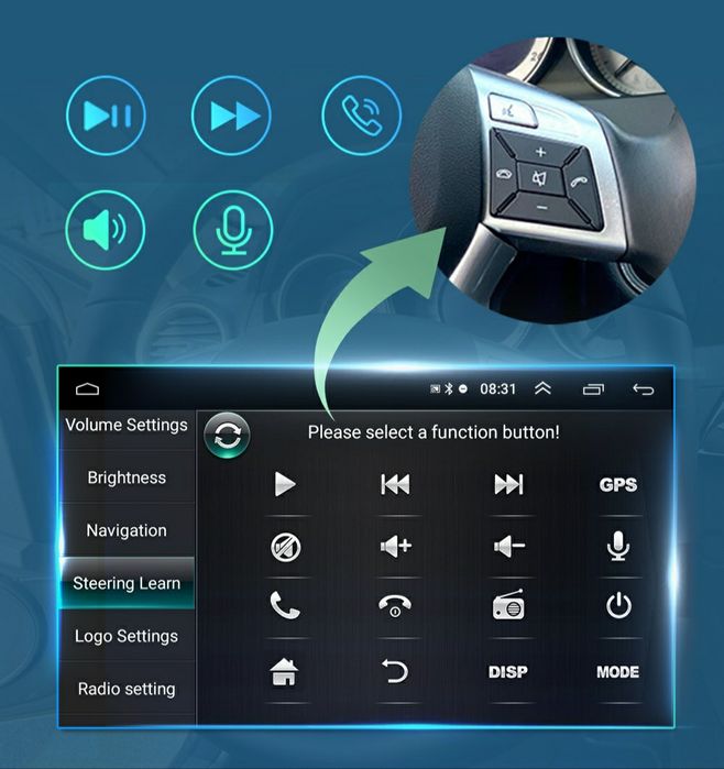 Navigatie Android dedicata Dacia Duster Adventure (2018-2021) HJD