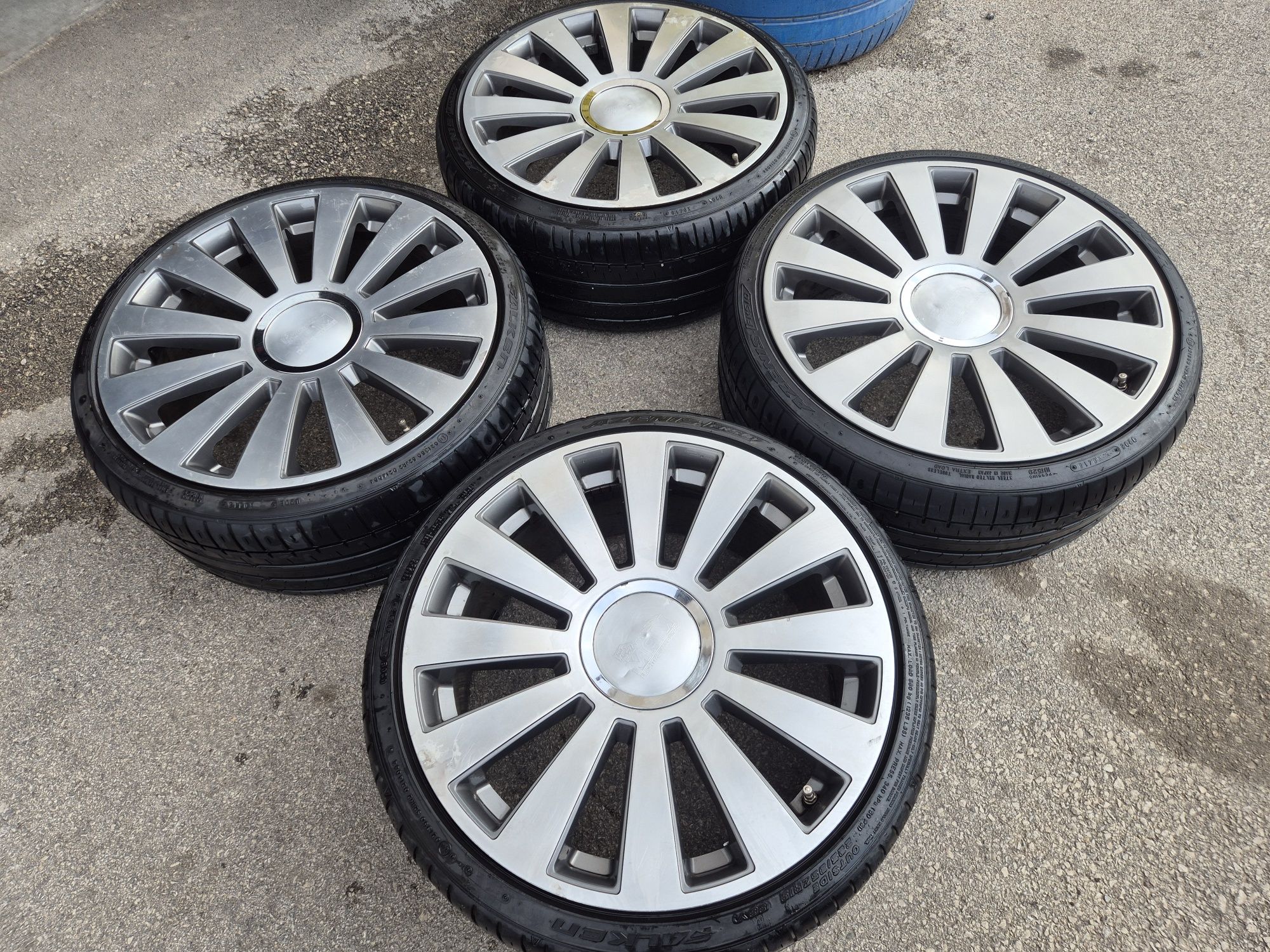 5х112/19 5х100/19 с гуми Ауди Фолксваген Сеат Шкода 5x112 5x100 19