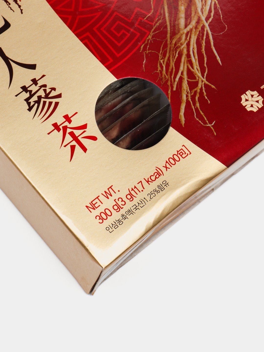 Гранулированный натуральный чай с женьшенем Korean One Ginseng tea 100