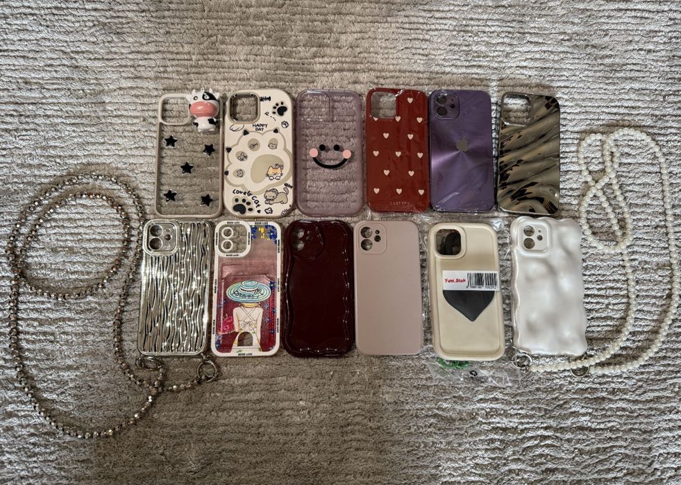 12 чехлов за 1000 тенге