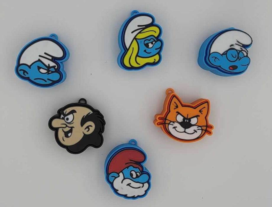 Set de 6 Clickere cu Strumfi – Distracție pentru cei mici!