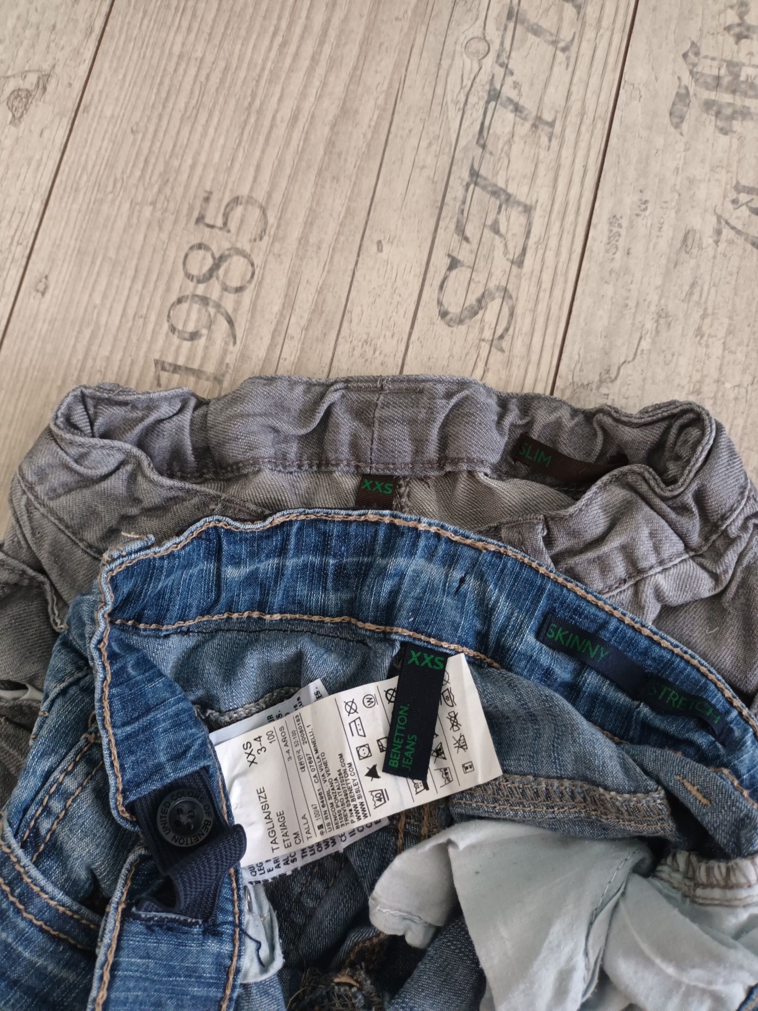 Дънки benetton 3-4 години