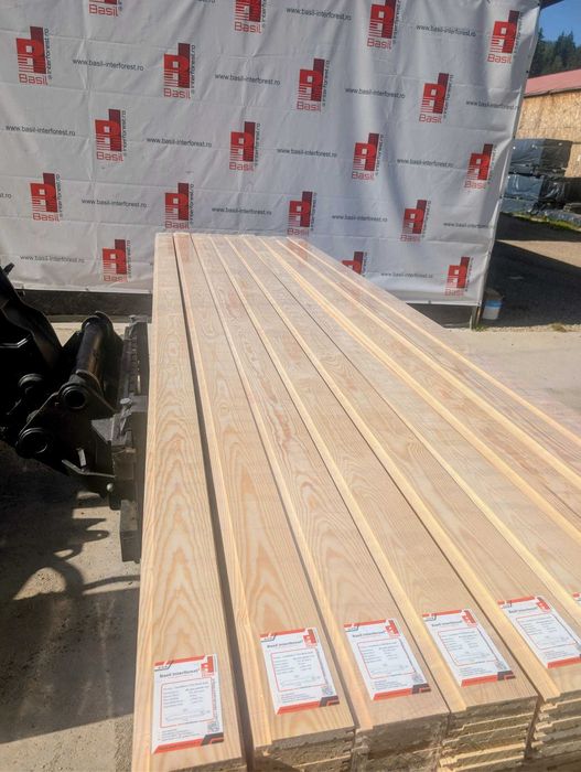 Lambriu Sauna Fara Noduri Profil UNO Pin 18x120x4000mm PRET PRODUCATOR
