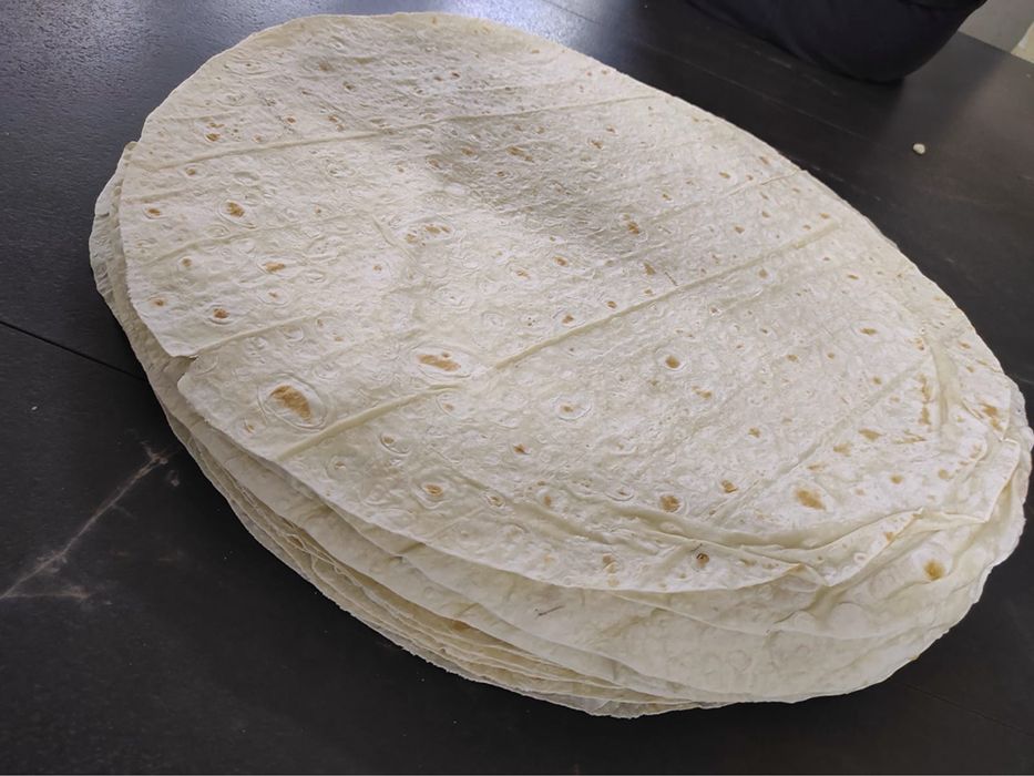 Лаваш 47 см, свежий, не рвётся