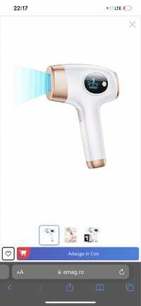 Epilator laser ipl