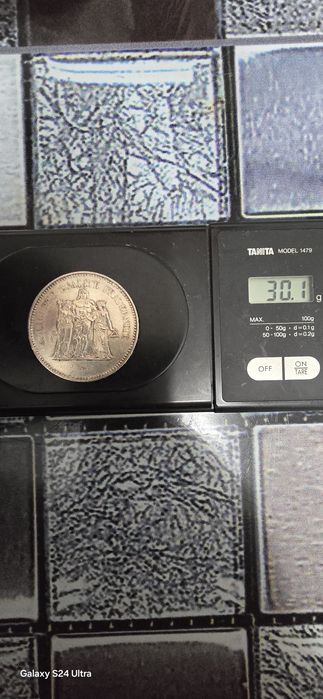 50 francs 1977 si 1 Thaler 1780 rebatere