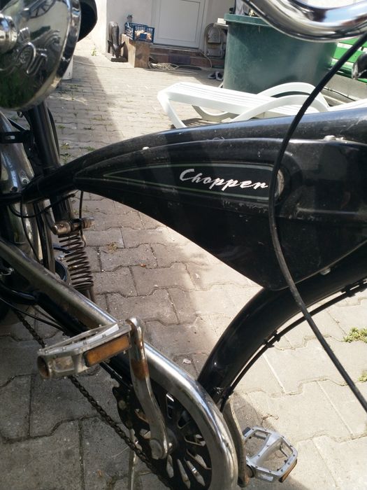 Bicicleta Chopper .
