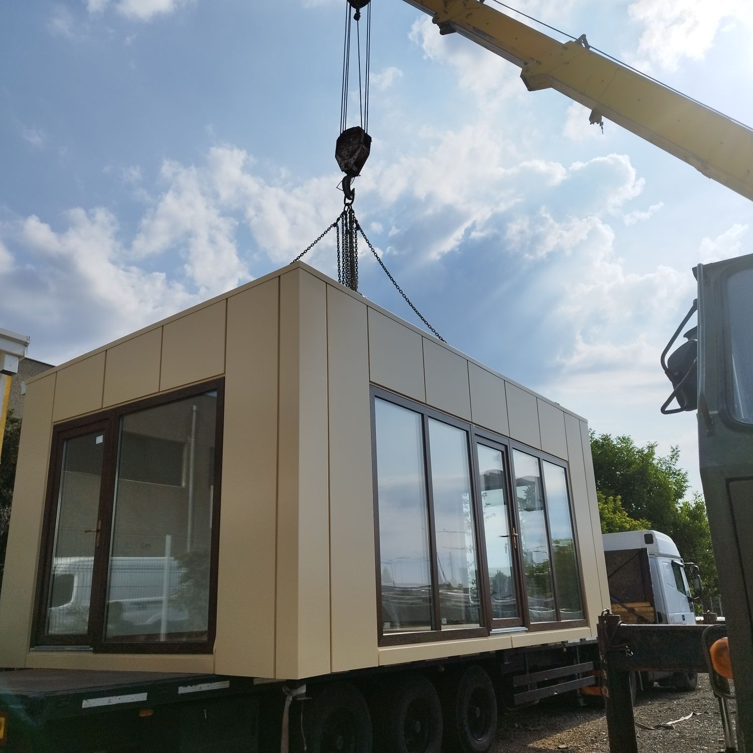 Container monobloc/modular