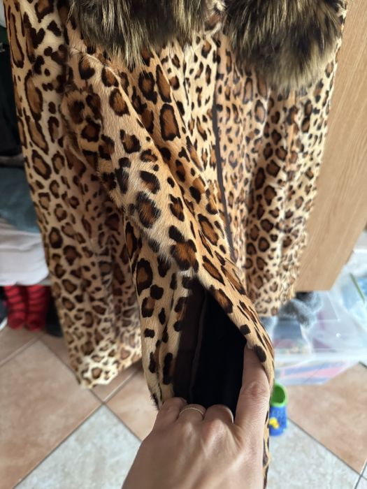 Blana naturala leopard S