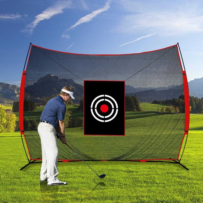 Мрежа за голф Kapler, за тренировки на закрито и открито, № 6 - 3,7х3м