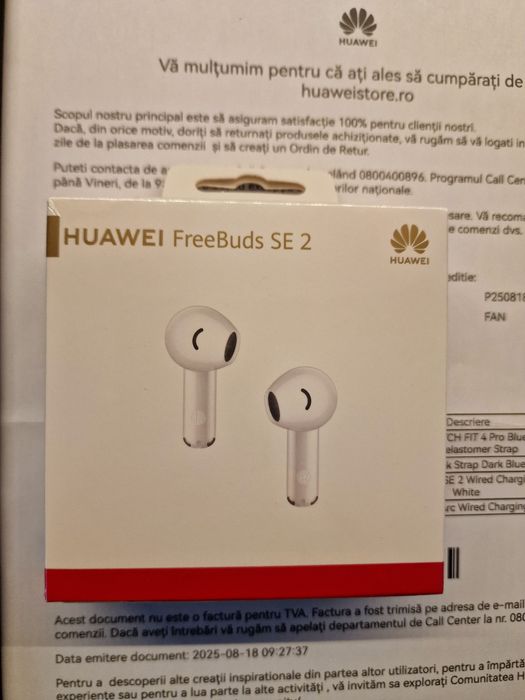 Huawei FreeBuds SE 2 Noi Garantie 2 ani