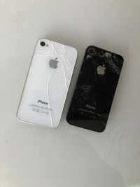 2 buc Apple iPhone 4s A1387 pentru piese alb/negru
