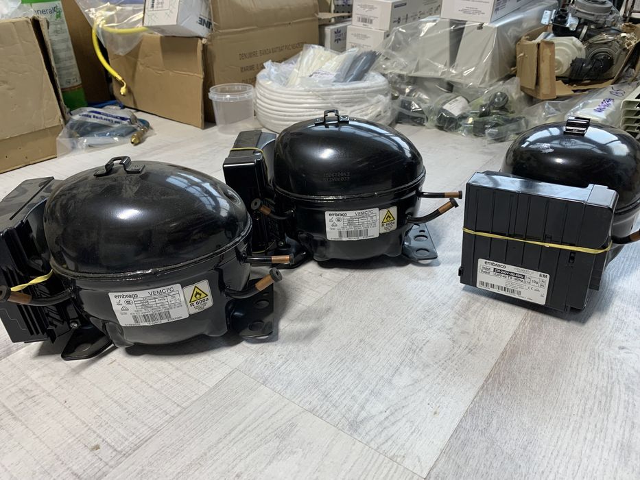 Compresor vemc7c motor vitrina frigider side by side inverter nou