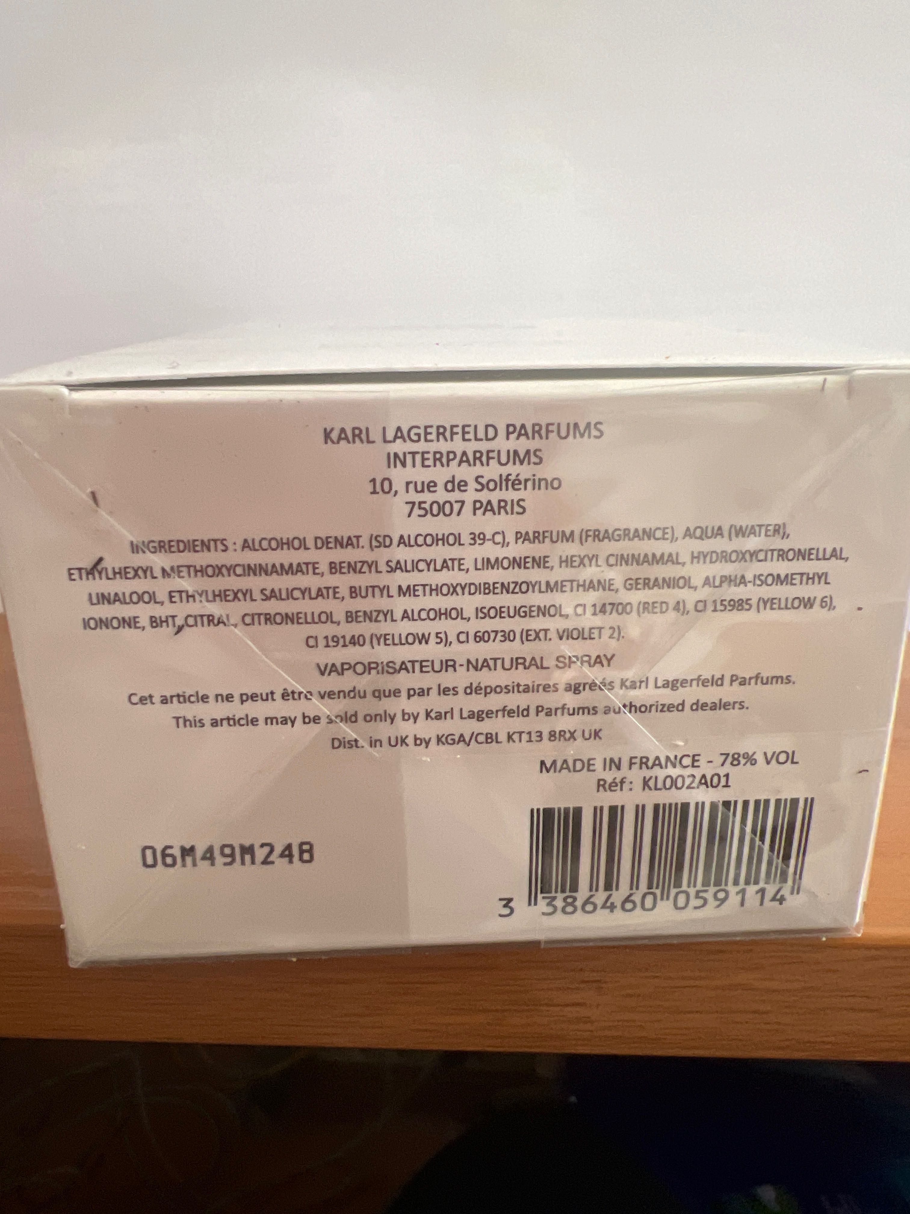 Karl Lagerfeld парфюм за жени 85 мл нов