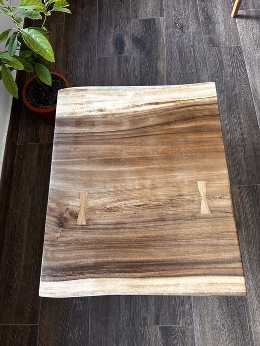 Холна маса, ръчна изработка от екзотично дърво Суар