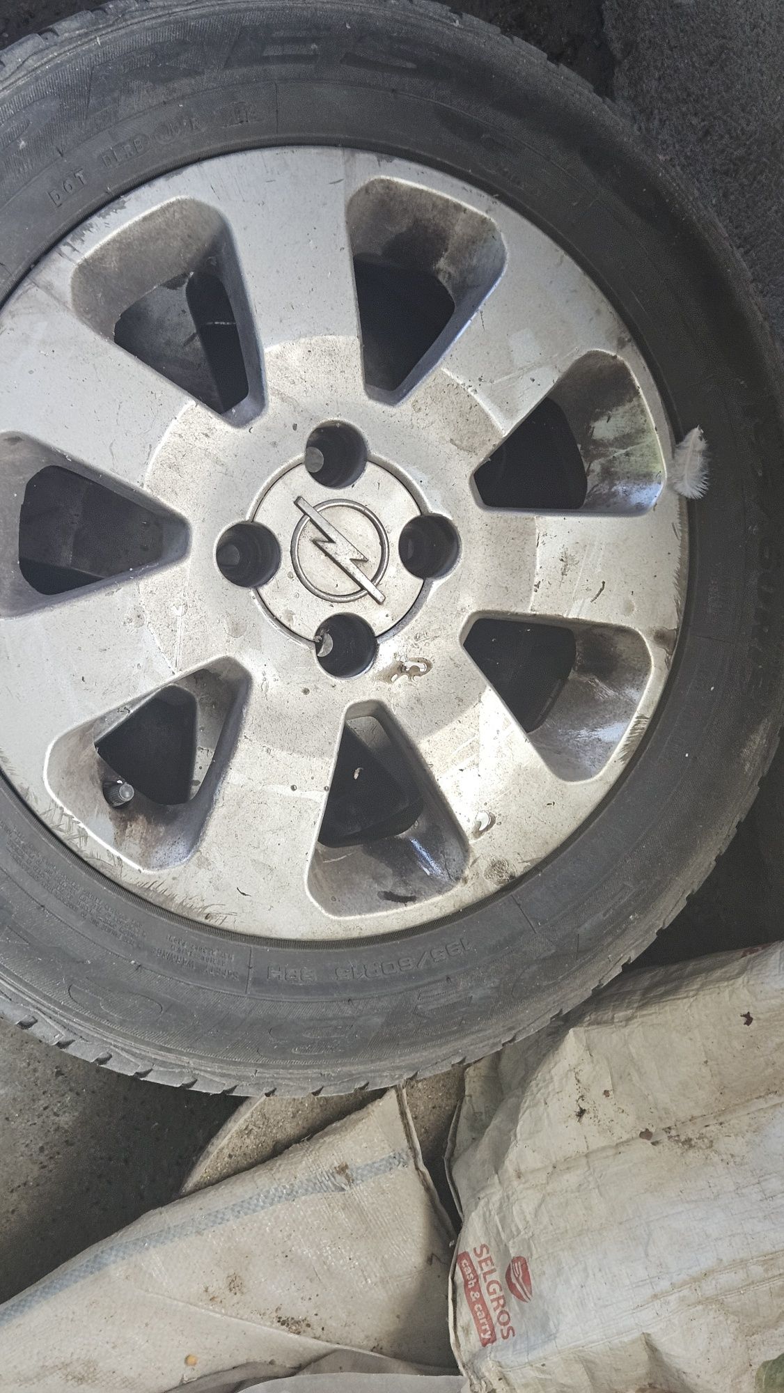 Jante aliaj 4x100 R15 opel astra g, corsa