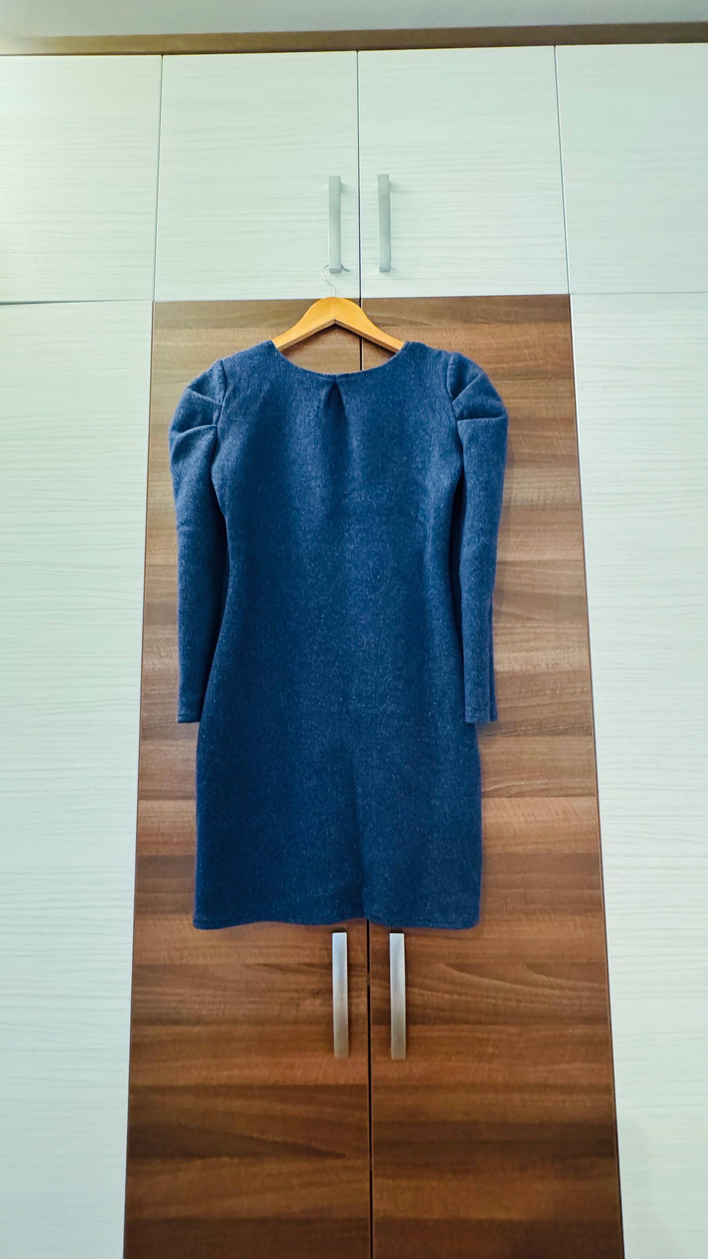 Rochie din lana facuta pe comanda