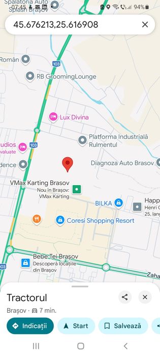 Inchiriez spatiu hala depozit Tractorul Coresi 750 mp