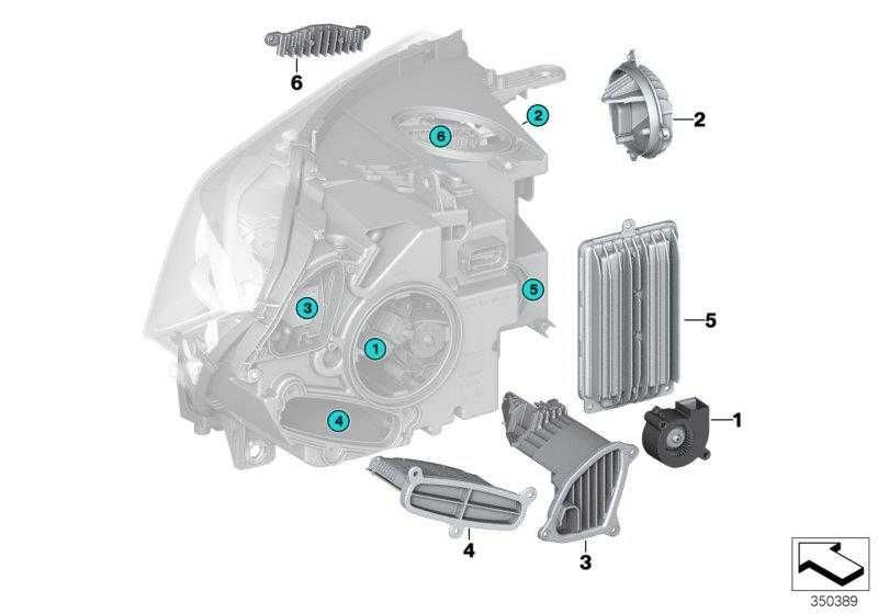 Лед модул за мигач BMW F06,F15,F16 X5,X6  FULL LED, Нов с гаранция