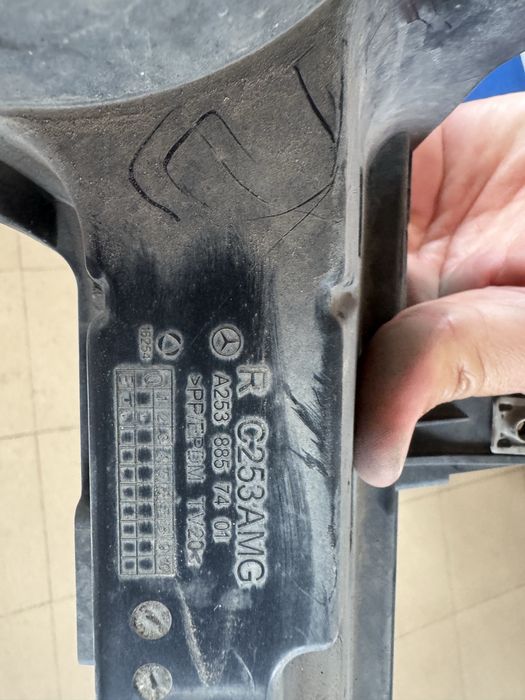 Дифузьор за Mercedes GLC coupe w253 / ГЛЦ купе w253 за AMG броня