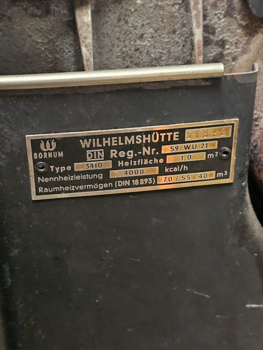 Vand soba pe lemne Bornum Harz
