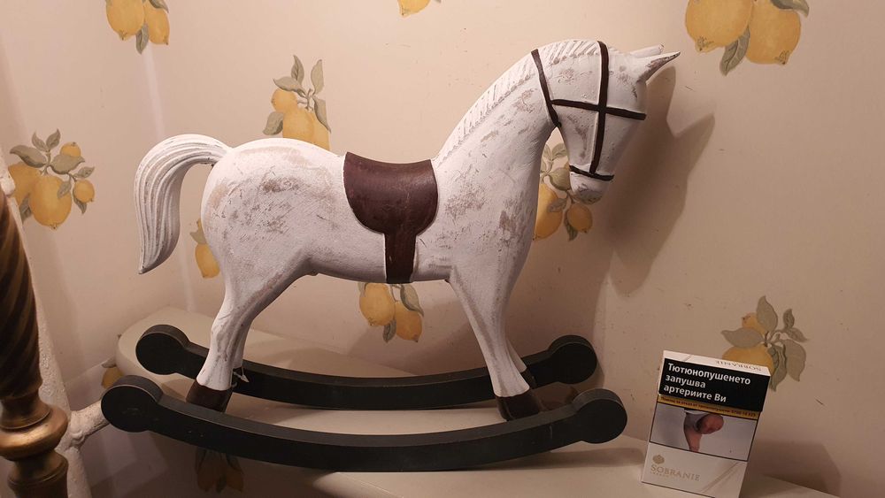 Голям дървен кон, Италия, 36см /30см