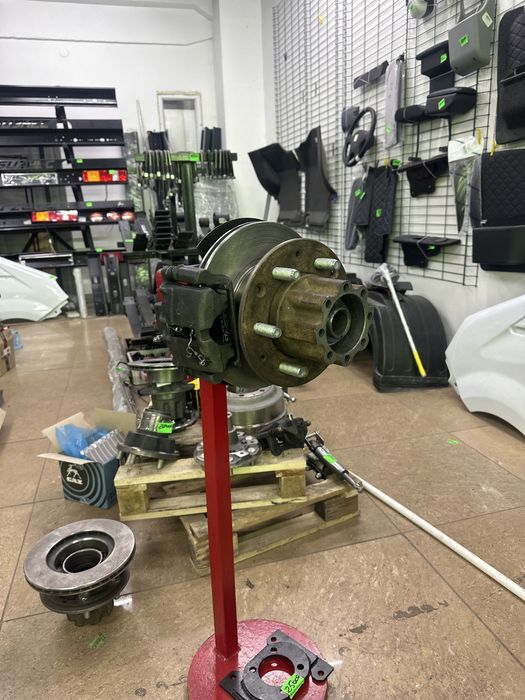 Задние  Дисковые тормоза на газель