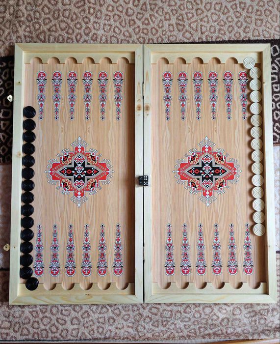 нарды большие деревянные «Два шейха»