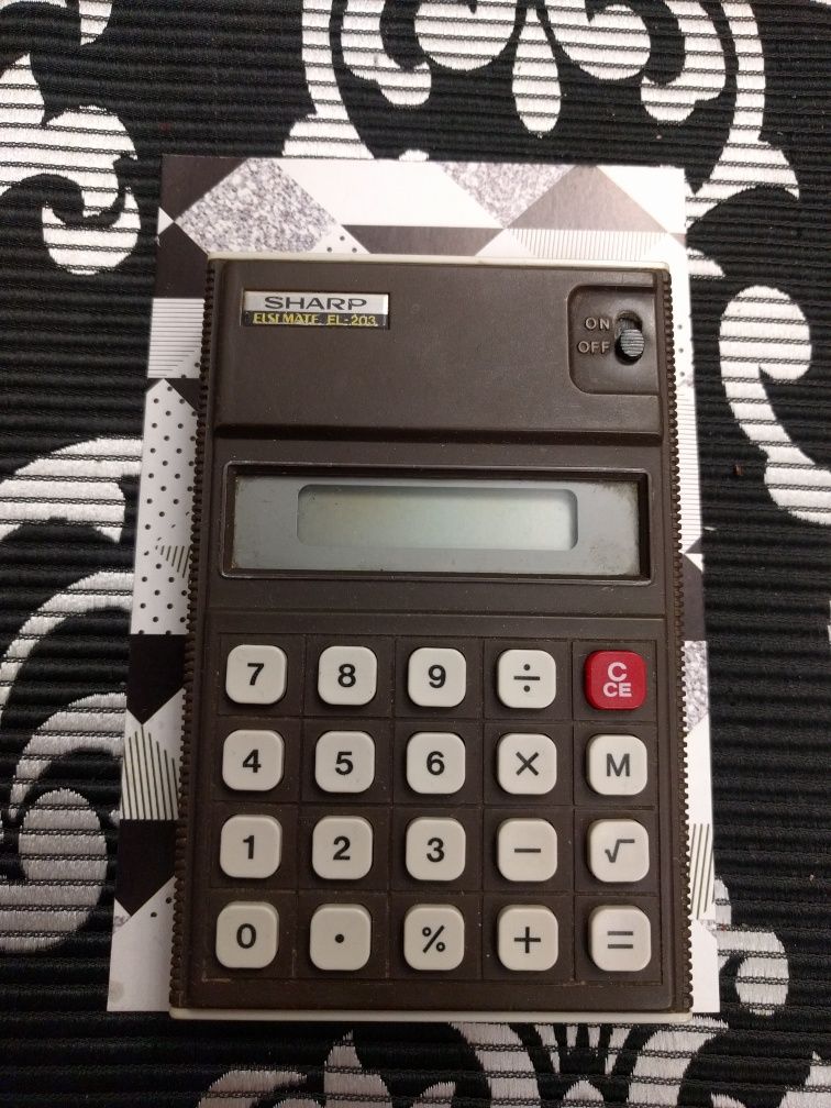 Calculatoare vintage Casio Fx 107 ,Radofin ,Casio personal M1 ,Sharp