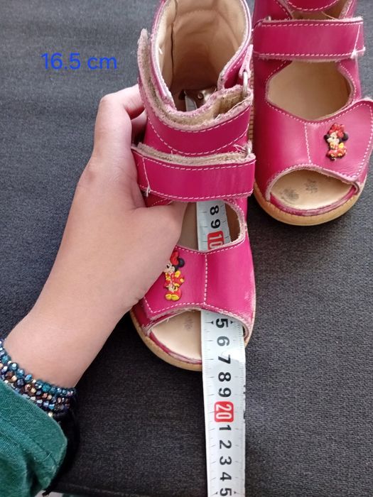 Sandale ortopedice din piele 16.5 cm