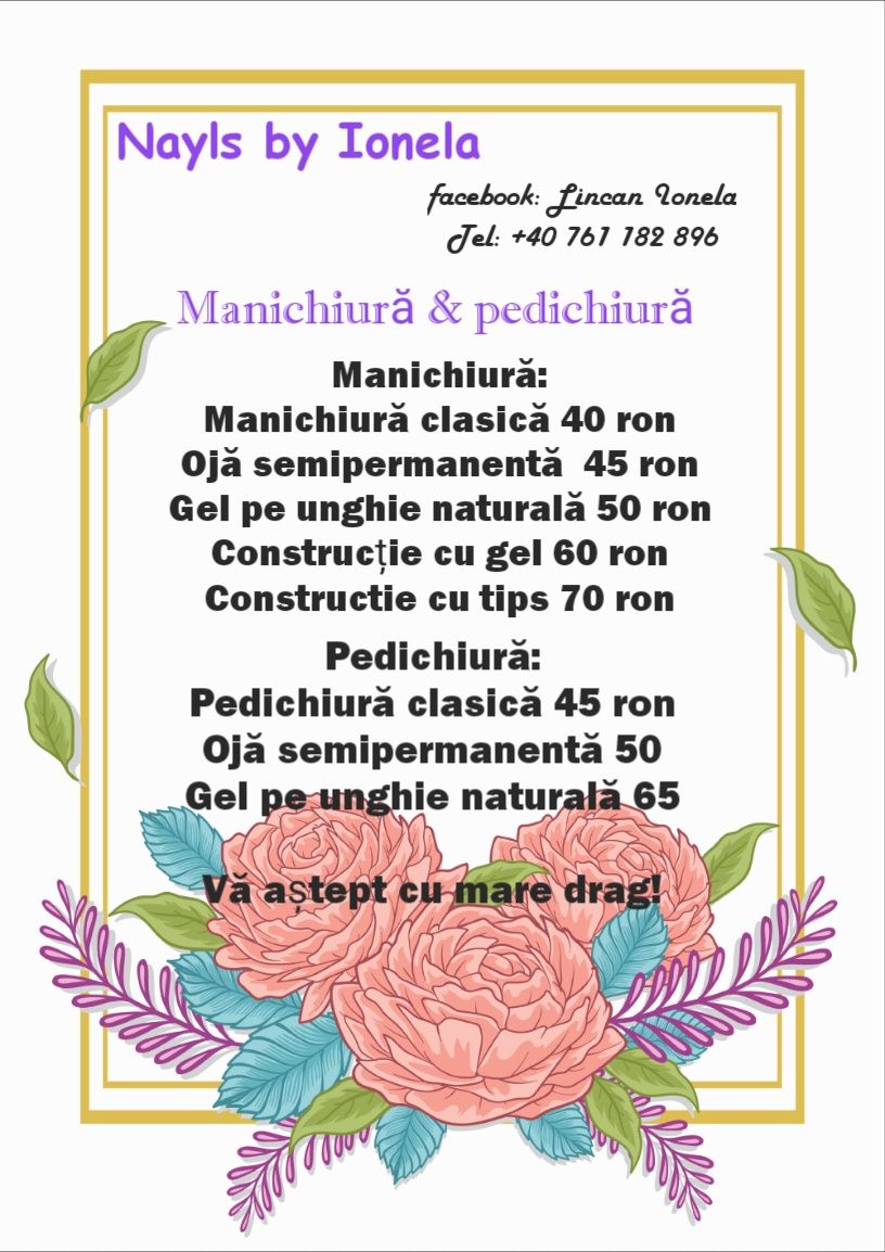 Manechiura si pedichiură cu gel, oja semipermanentă