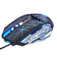 Mouse Gaming Cu Fir, 3200DPI, G3Pro, LED, Optic, Ergonomic, Negru