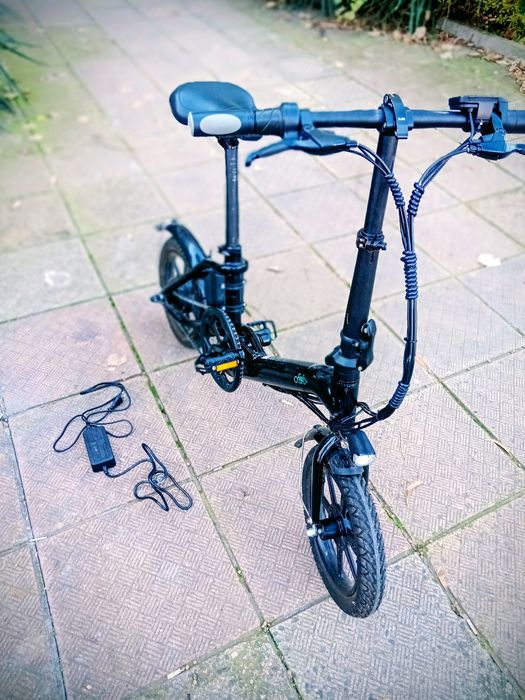 Електрически алуминиев сгъваем велосипед  Fido D 3 Pro