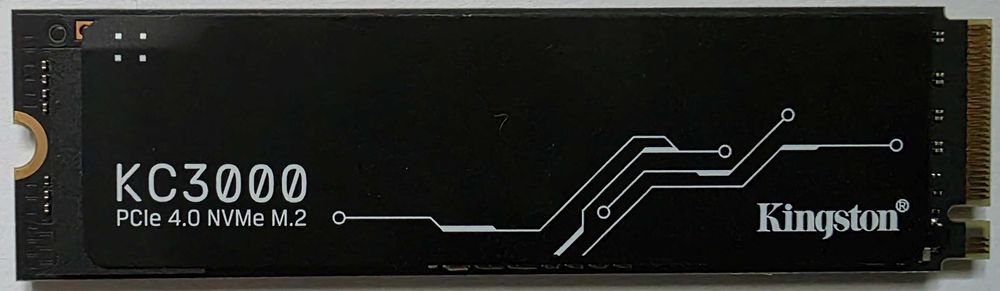 SSD notebook Kingston KC3000 2TB PCI Express 4.0 x4 M.2 2280 garantie