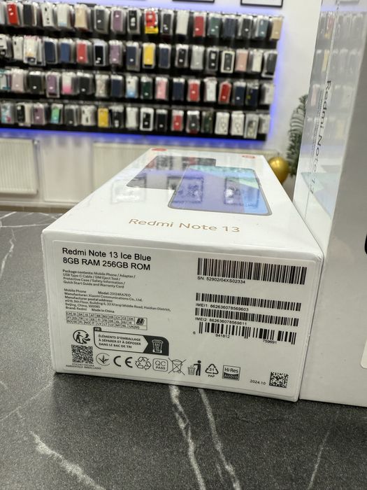 Redmi Note 13 - 8 Gb - 256 Gb - NOI - Sigilate - 2 Ani Garantie