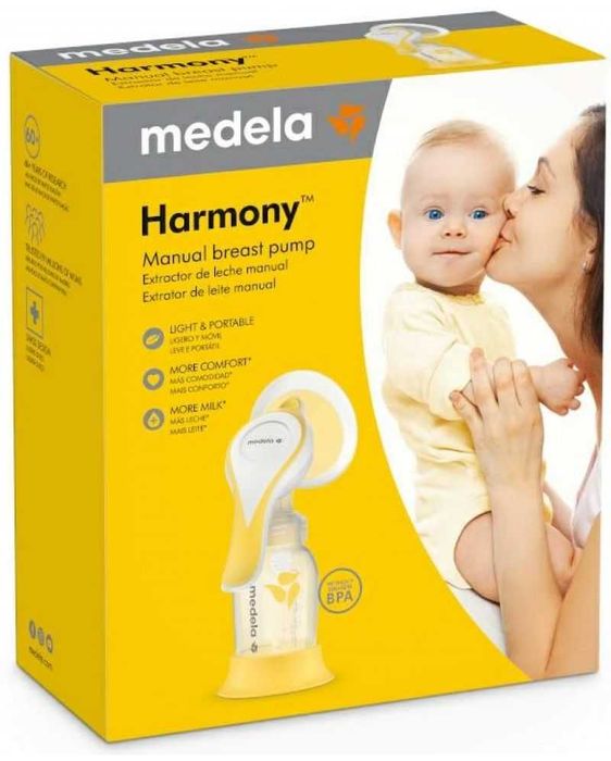 Чисто нова! Medela Harmony Двуфазна ръчна помпа за кърма