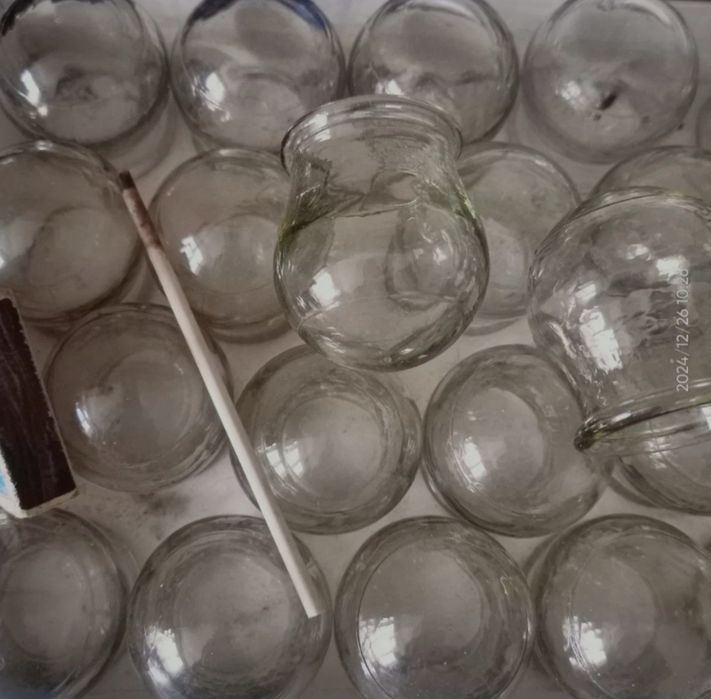 Банки медицинские стеклянные