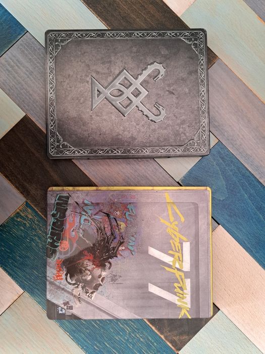 Steelbook God of war, Cyberpunk 2077 Collector's Edition