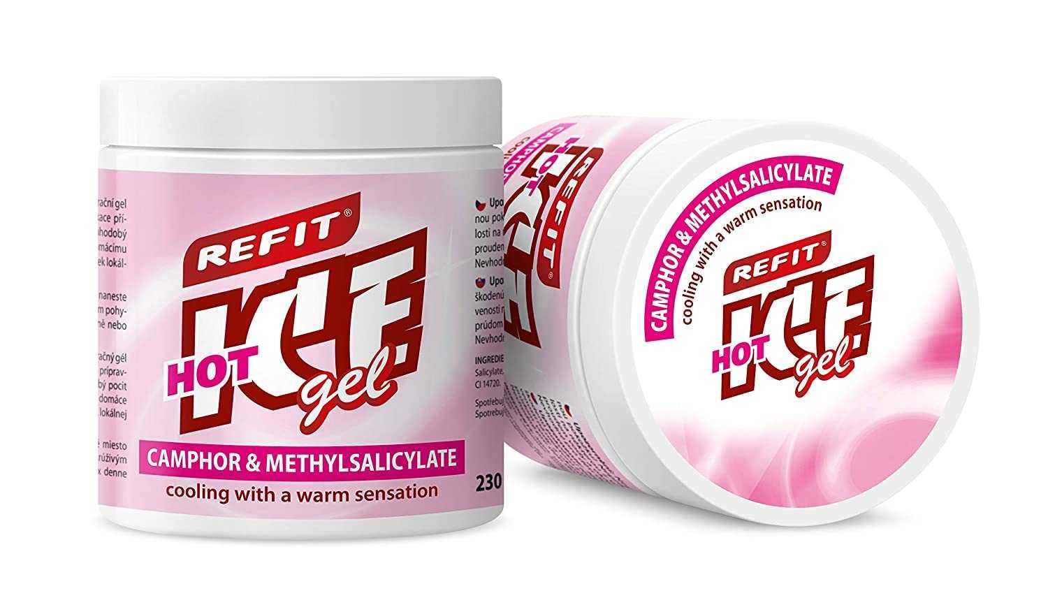 Загряващ гел Refit Ice Gel Camphor & Methyl Salicylate