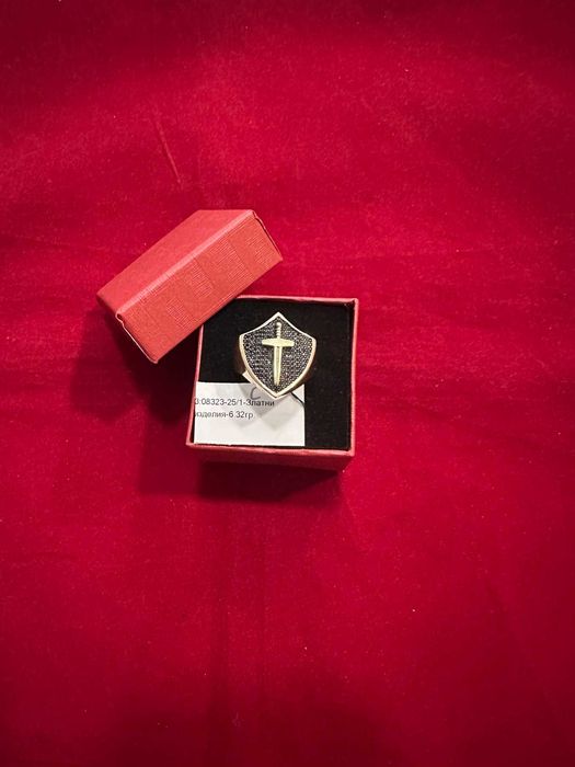 ***НЕВЕРОЯТЕН***Златен пръстен 6,32гр. 14к