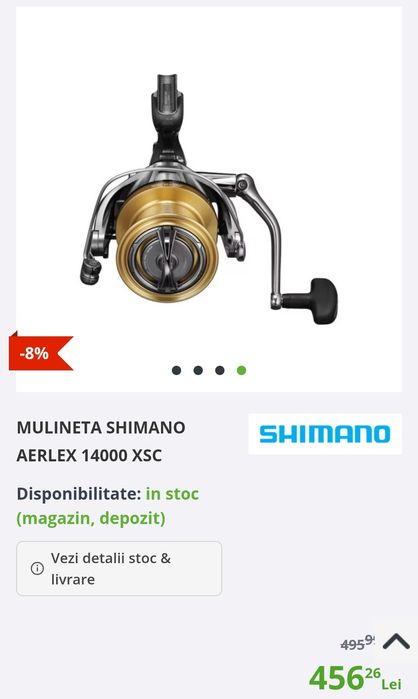 Mulineta Shimano Aerlex 14000 XSC